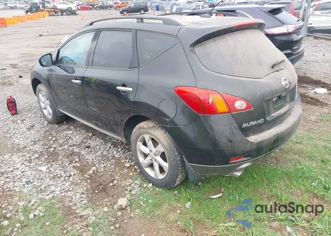 2009 Nissan Murano Sl из США, поврежденный, VIN JN8AZ18W99W129037